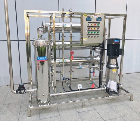 1000L/H উত্পাদন উদ্ভিদ ব্যবহার শিল্প RO উদ্ভিদ জল চিকিত্সা পানীয় জলের জন্য বিপরীত অস্মোসিস সরঞ্জাম