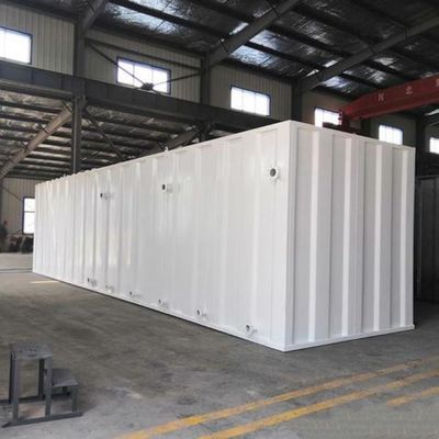 পৌরসভা এলাকায় ইন্টিগ্রেটেড বর্জ্য জল চিকিত্সার জন্য কাস্টমাইজড পৌর sewage শিল্প MBR MBBR জৈবিক সিস্টেম