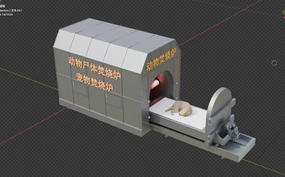 পিএলসি নিয়ন্ত্রিত কাস্টমাইজযোগ্য পশুদেহ ভস্মীকরণ যন্ত্র পরিবেশবান্ধব পশু অবশিষ্টাংশ নিষ্পত্তির জন্য