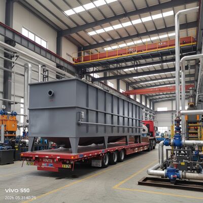 কার্বন স্টিলের কাস্টমাইজড স্যানিটেশন সিস্টেম শিল্প বর্জ্য জলের জন্য 95-99% দূষণকারী অপসারণের সাথে